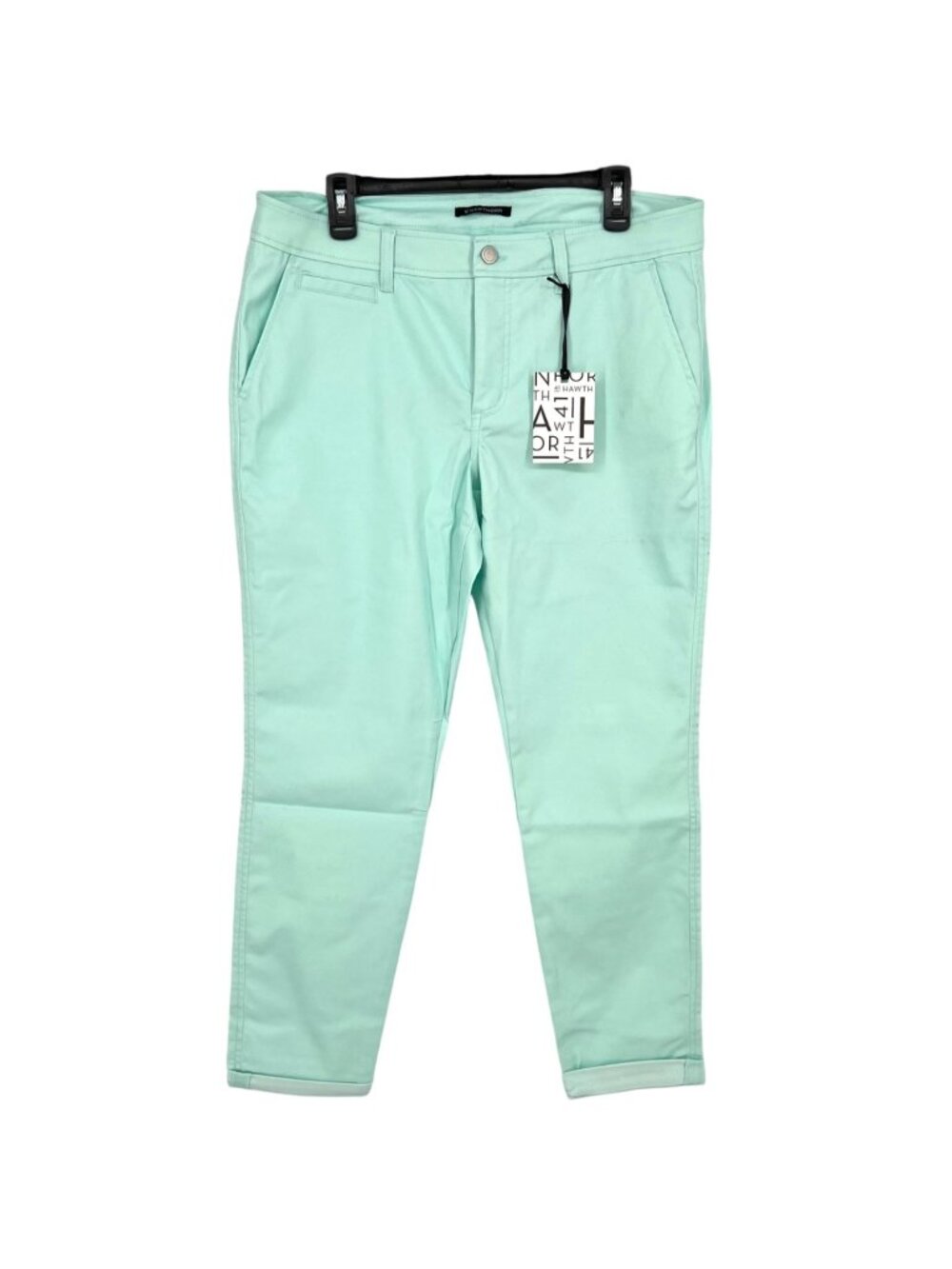41 Hawthorn Coastal Resortwear Ankle Chino Pants Mint Green Size 16 NWT